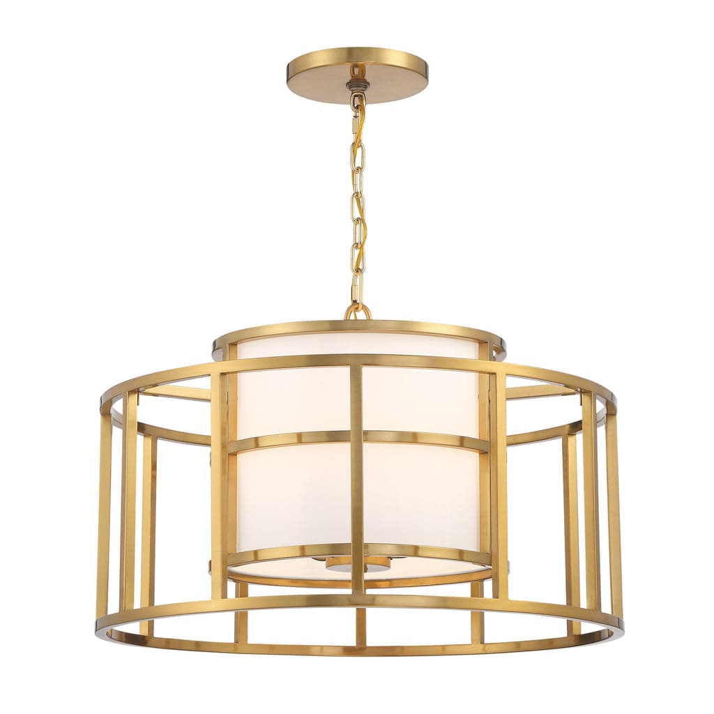 Brian Patrick Flynn For Crystorama Hulton 5 Light Chandelier-Crystorama Lighting Company-CRYSTO-9595-LG-Chandeliers-1-France and Son