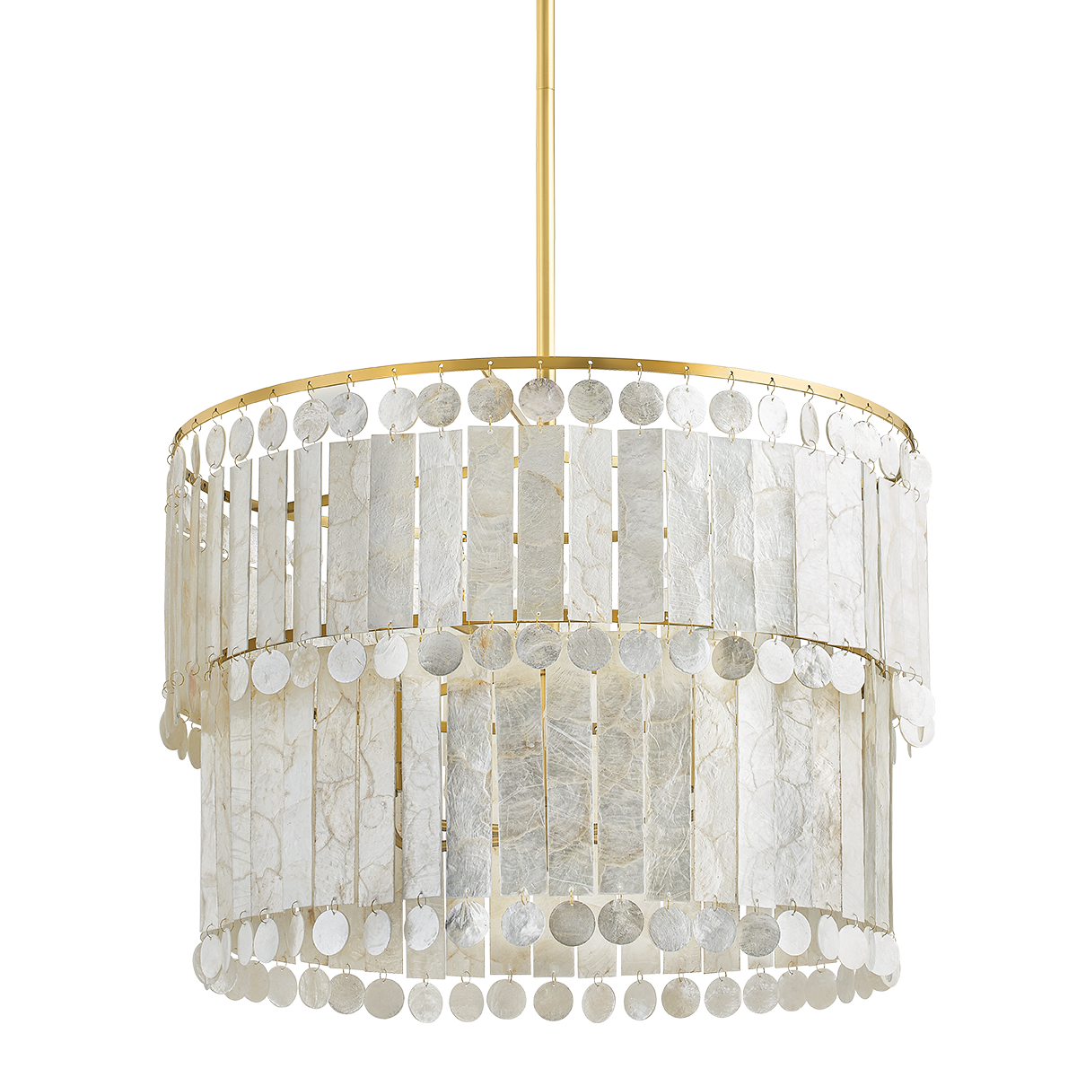 Melisa 6 Light Chandelier-Mitzi-HVL-H715806-AGB-Chandeliers-1-France and Son