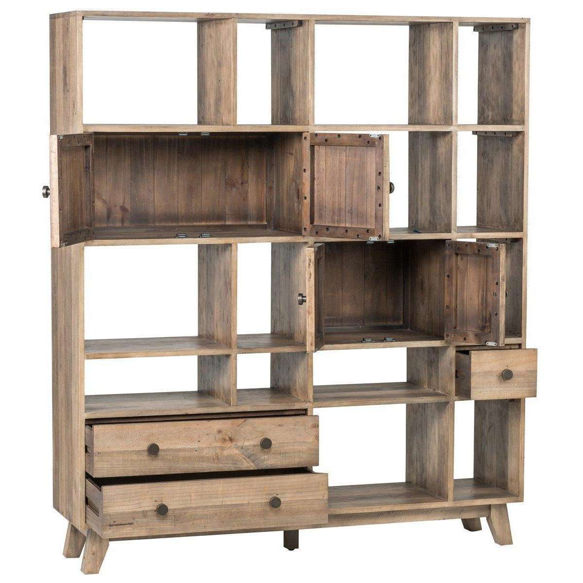 Sorrento Wall Unit Large-Classic Home-CLASSIC-52003554-Bookcases & Cabinets-2-France and Son