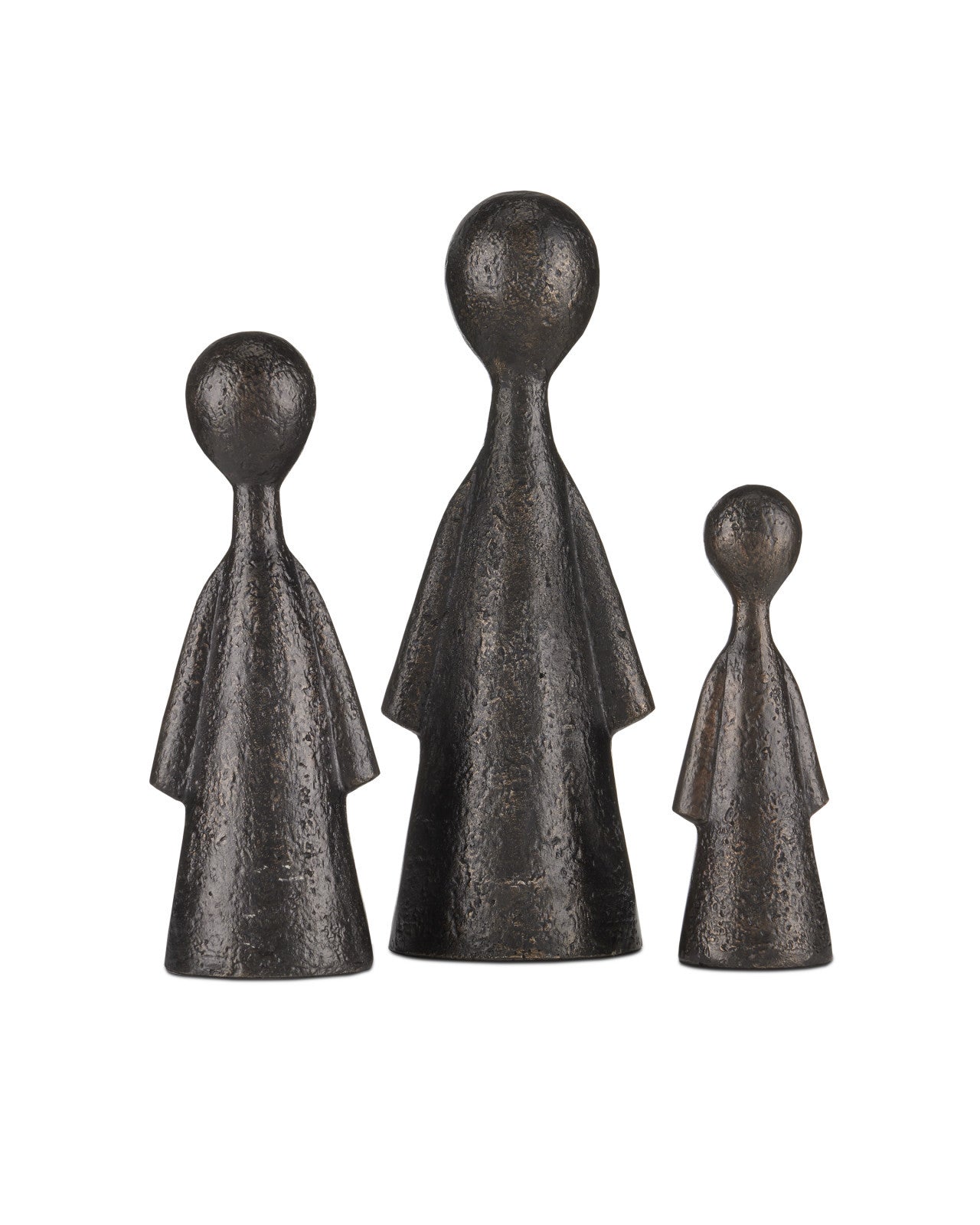 Ganav Bronze Figure Set of 3