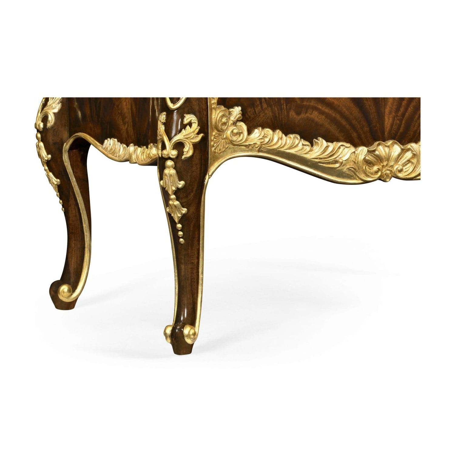 Mahogany & Gilded Nightstand-Jonathan Charles-JCHARLES-495504-BMA-GIL-Nightstands-5-France and Son