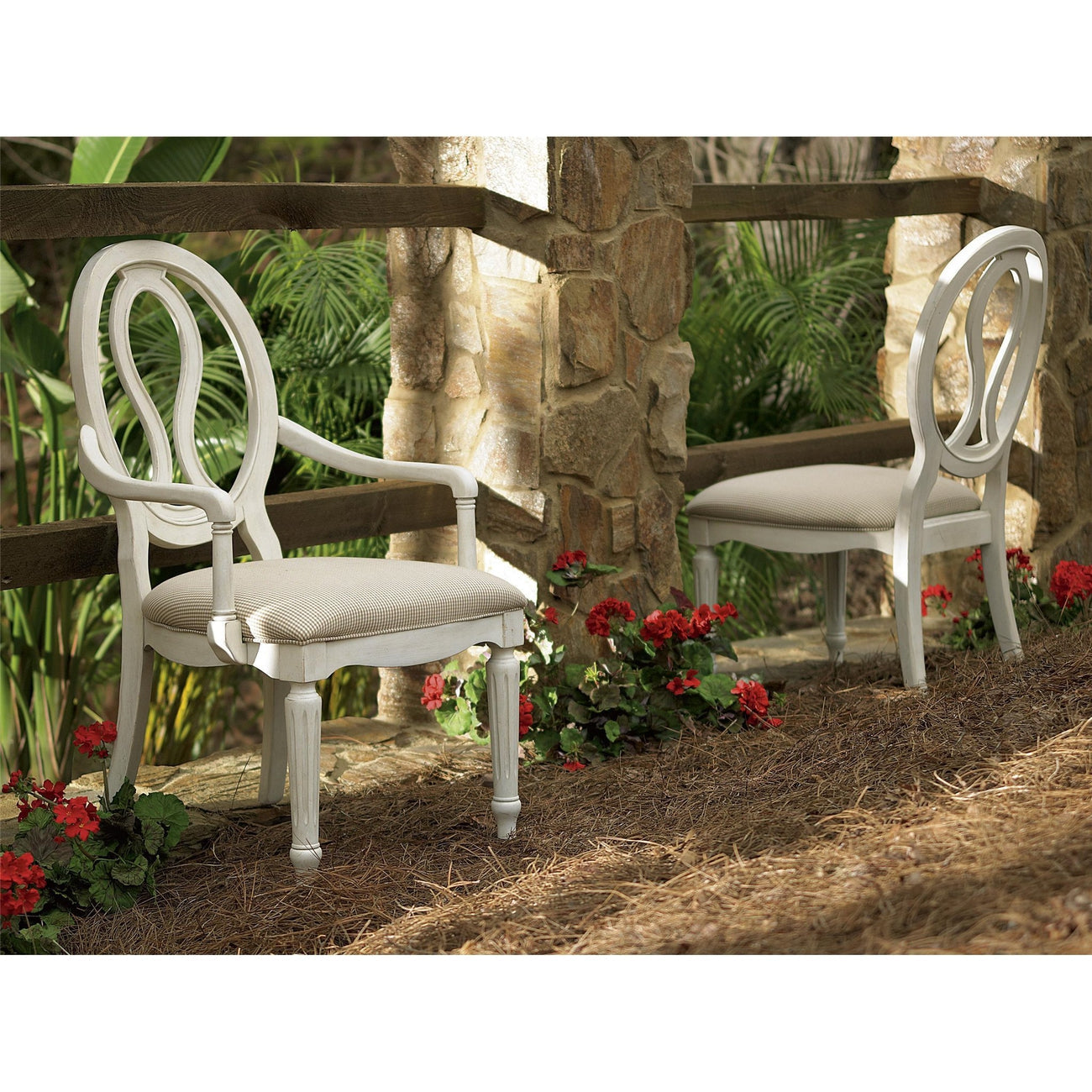 Summer Hill Pierced Back Side Chair-Universal Furniture-UNIV-987636-RTA-Dining Chairs-3-France and Son