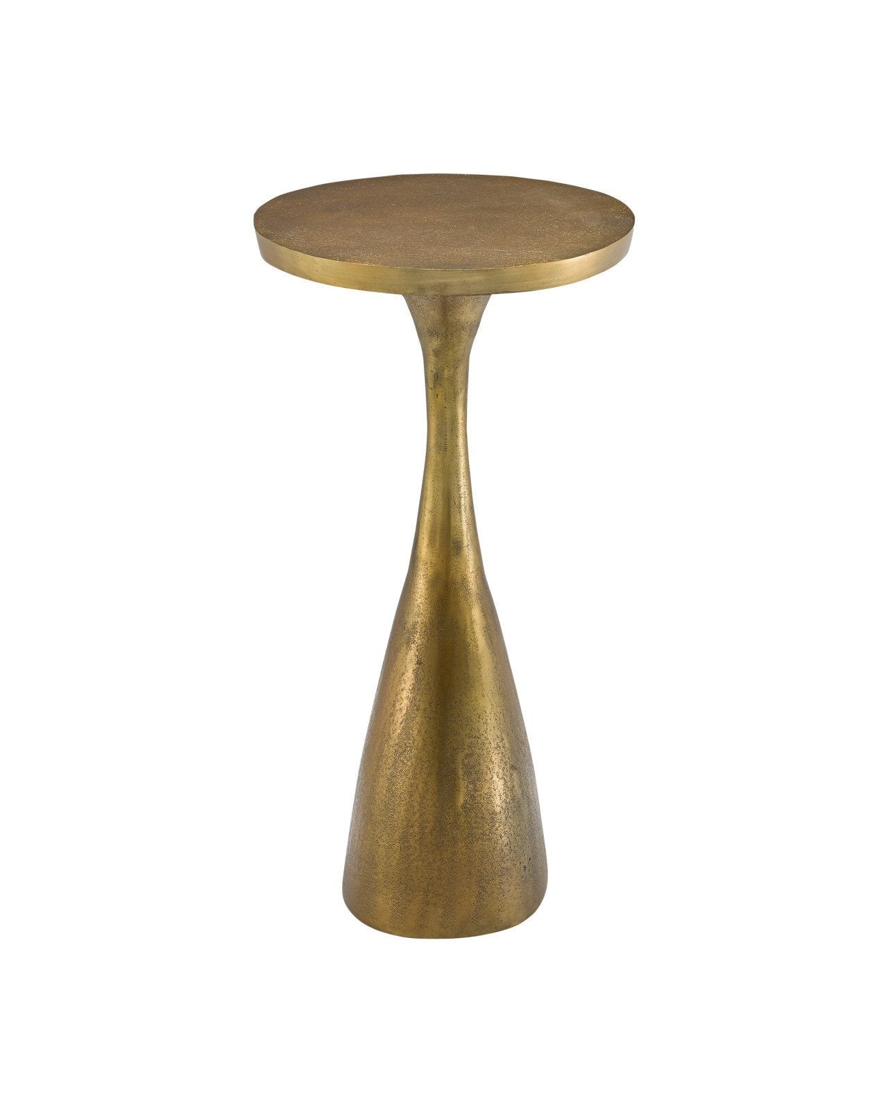 Ishaan Brass Accent Table