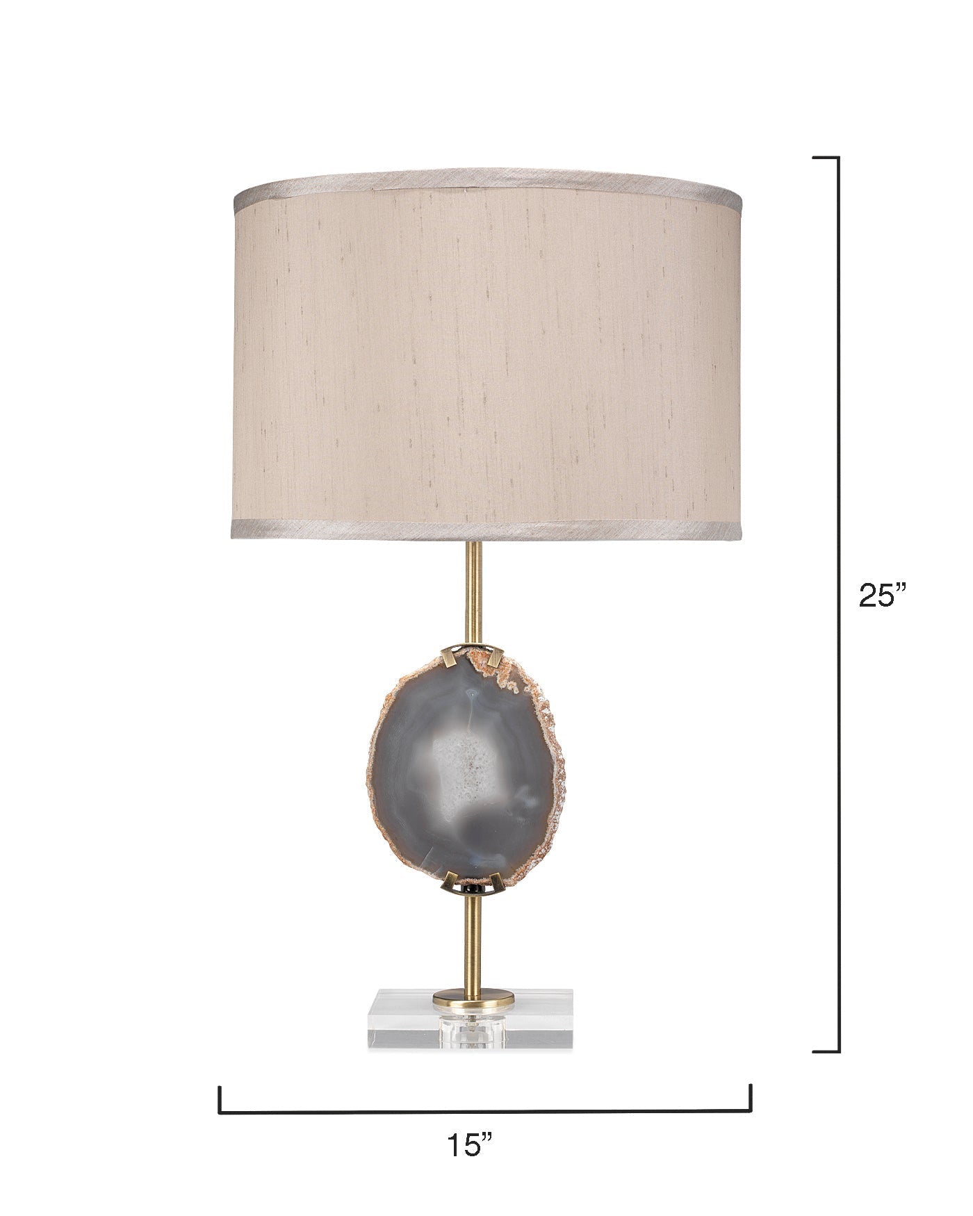 Agate Slice Table Lamp-Jamie Young-JAMIEYO-9AGATELVBR-Table Lamps-3-France and Son