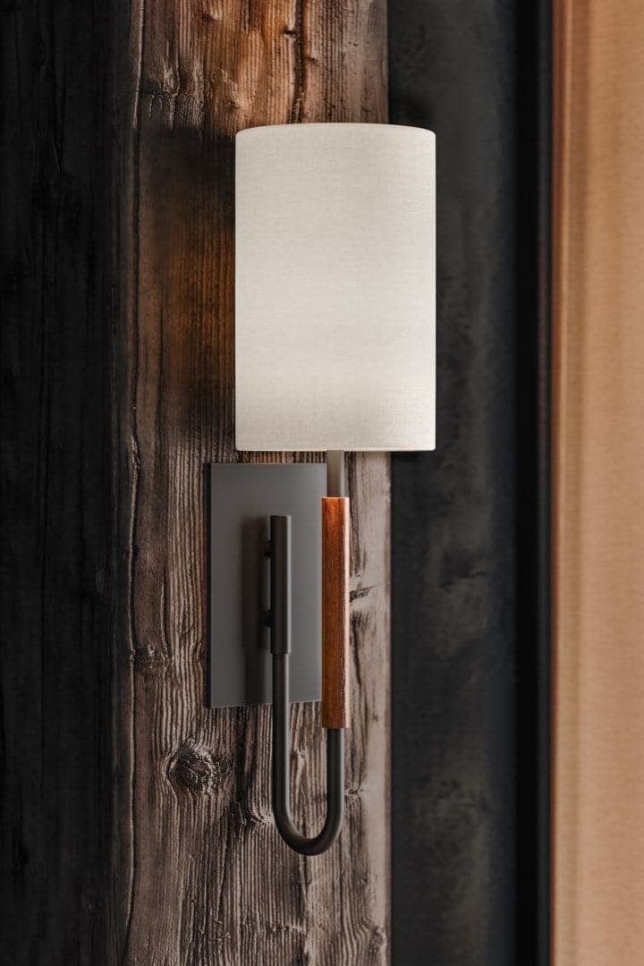 Cosmo Wall Sconce-Troy Lighting-TROY-B1061-SBK-Outdoor Wall Sconces-3-France and Son