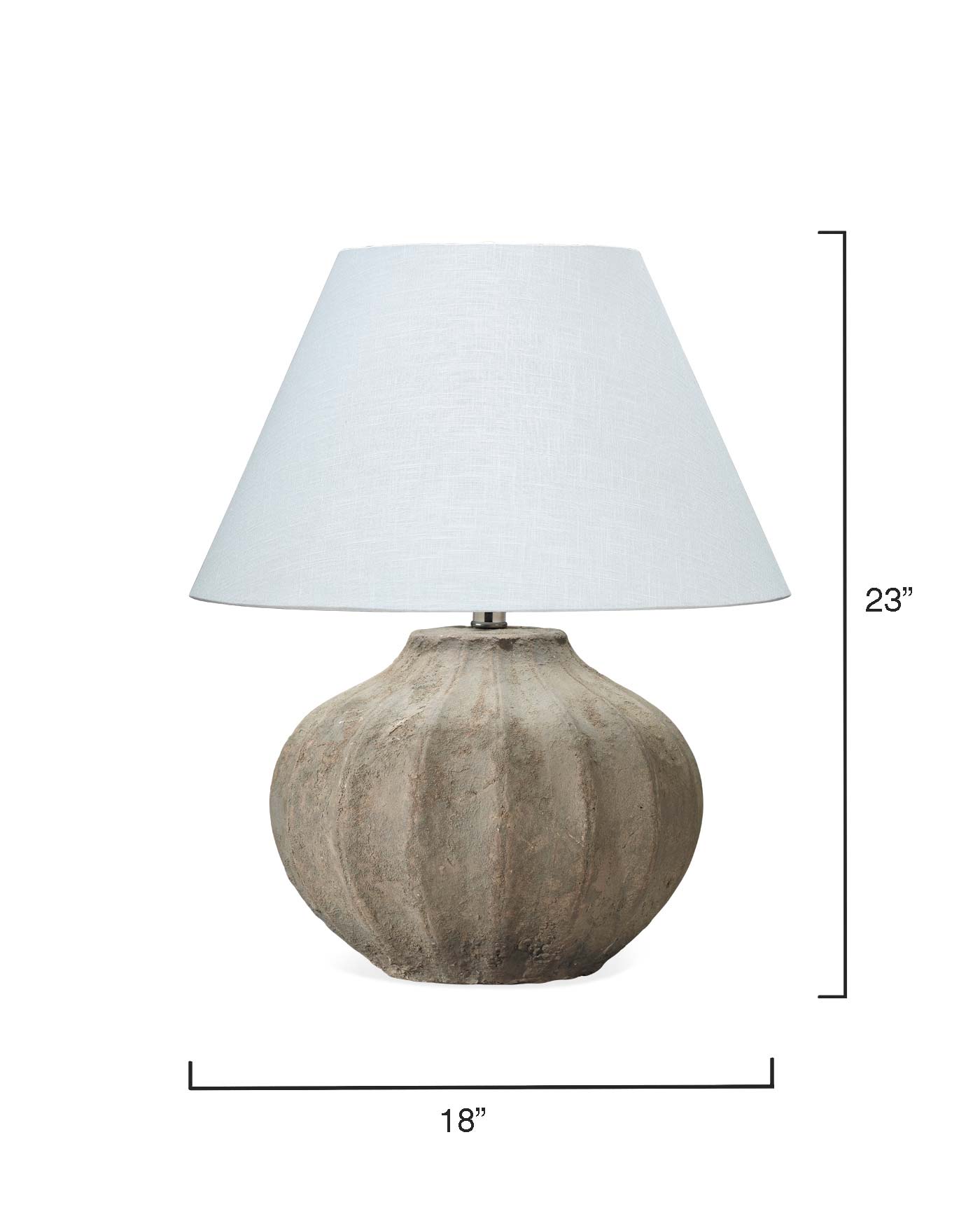 Clamshell Table Lamp-Jamie Young-JAMIEYO-9CLAMSHELLSA-Table Lamps-4-France and Son