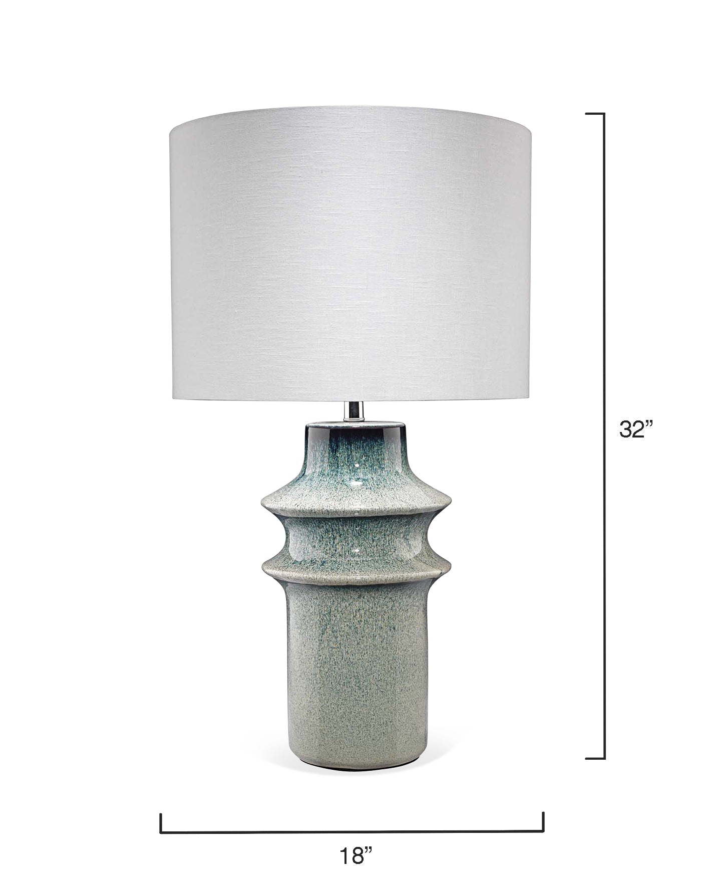 Cymbals Table Lamp-Jamie Young-JAMIEYO-9CYMBTLBLUE-Table Lamps-3-France and Son