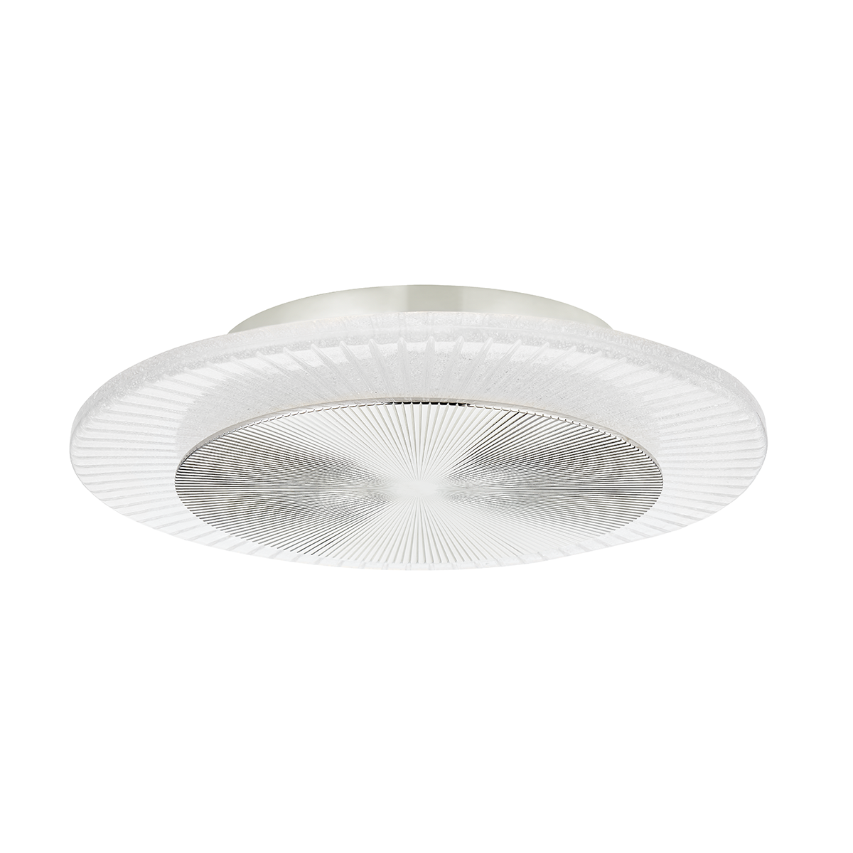 Topaz 1 Light Flush Mount-Corbett Lighting-CORBETT-328-16-PN-PendantsSilver-1-France and Son