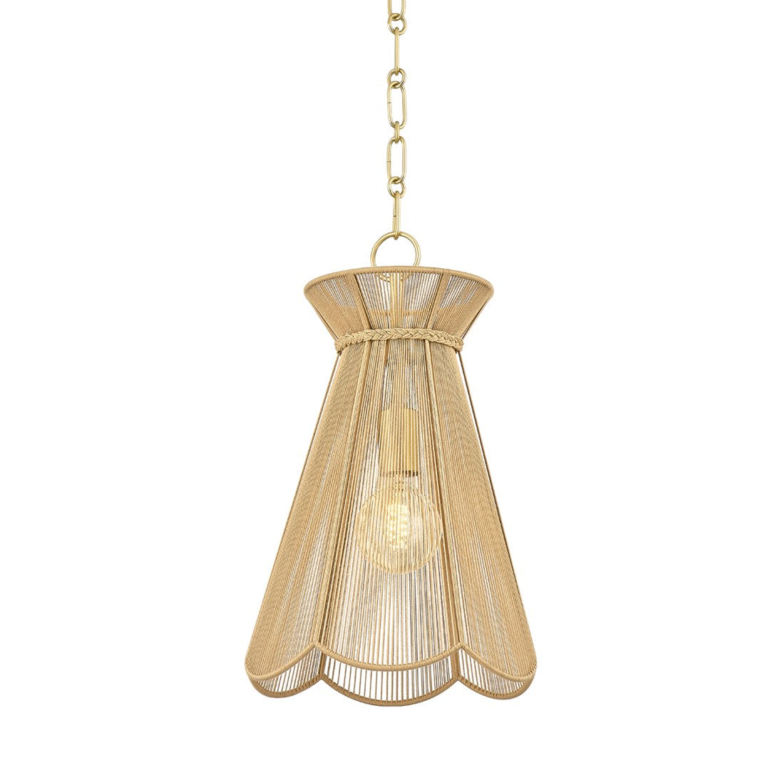 Aaliyah - 1 Light Pendant-Mitzi-HVL-H755701-AGB-Wall Lighting-1-France and Son