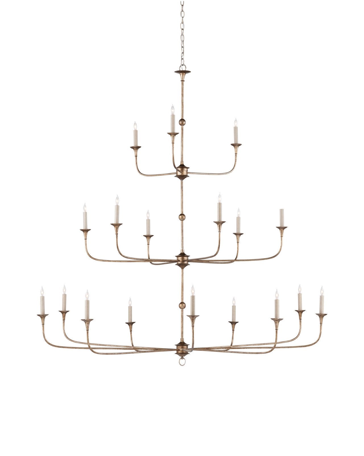 Nottaway Bronze Grande Chandelier