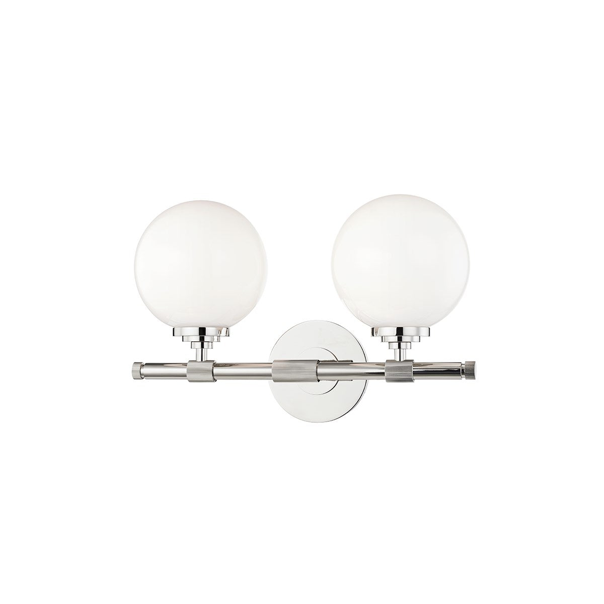 Bowery Dual Bath Vanity-Hudson Valley-HVL-3702-PN-Wall LightingPolished Nickel-2-France and Son