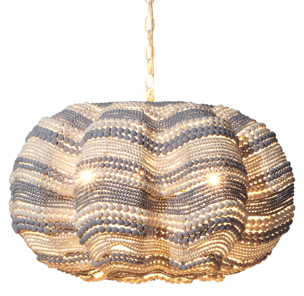 Clamshell Chandelier-Jamie Young-JAMIEYO-5CLAM-XLBL-ChandeliersWhite and Blue-3-France and Son