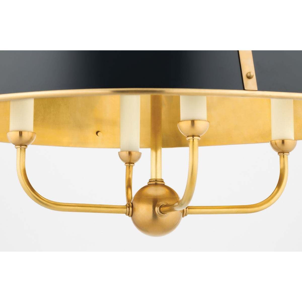 Cambridge 6 Light Chandelier-Hudson Valley-HVL-MDS121-AGB/DBL-ChandeliersAged Brass/Darkest Blue-4-France and Son