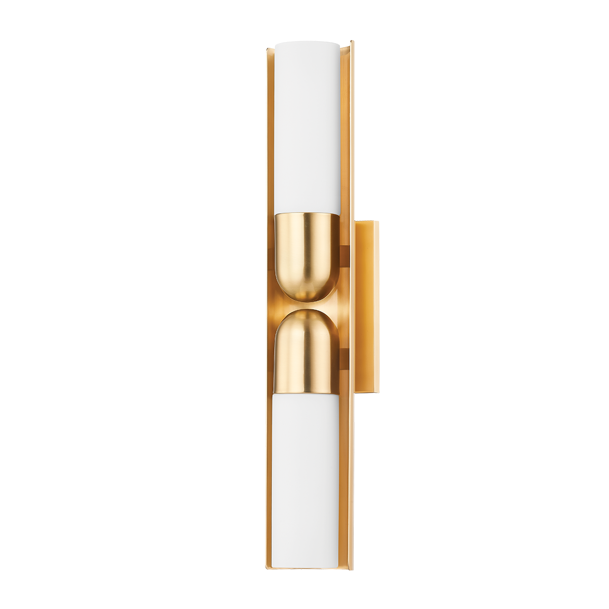 Paolo Sconce-Mitzi-HVL-H634102-AGB-Outdoor Wall SconcesAged Brass-1-France and Son