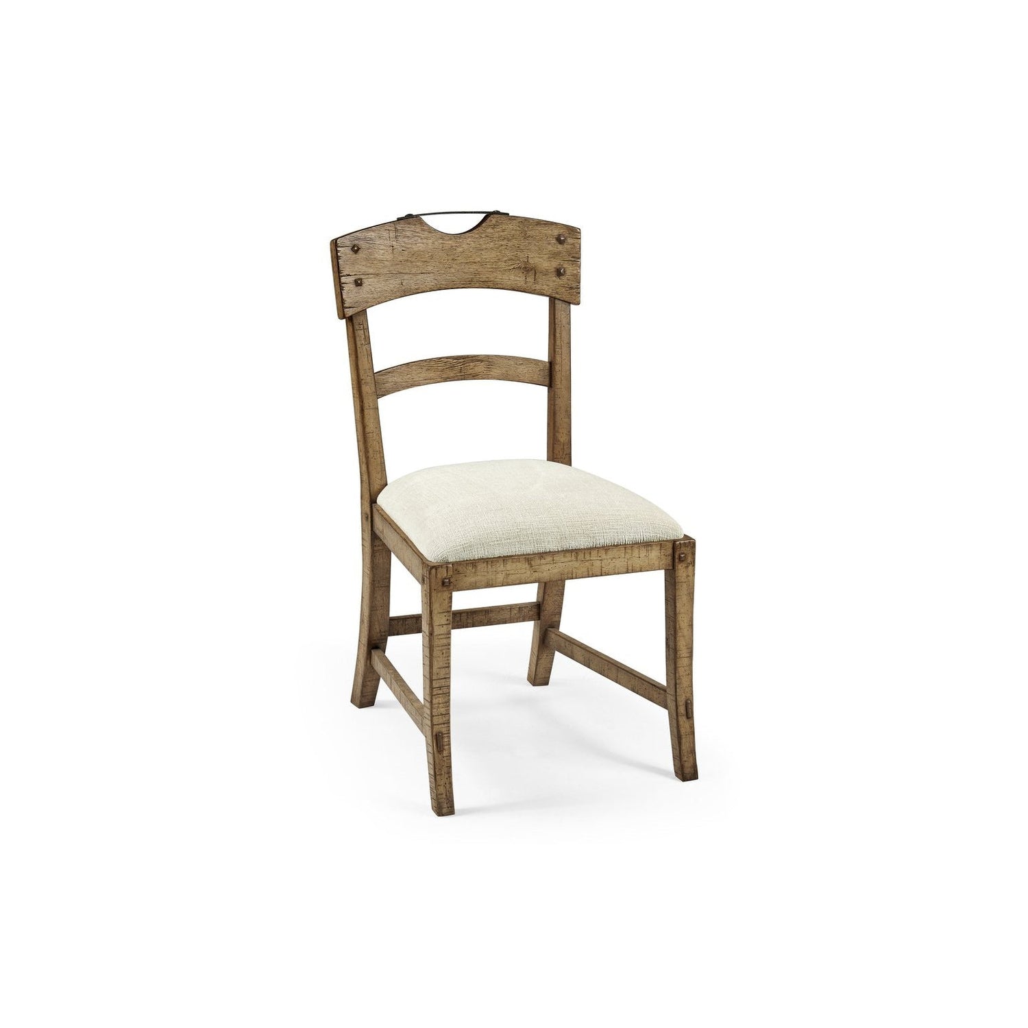 Casual Planked Dining Side Chair-Jonathan Charles-JCHARLES-491076-SC-DTM-F400-Dining ChairsMedium Driftwood-13-France and Son