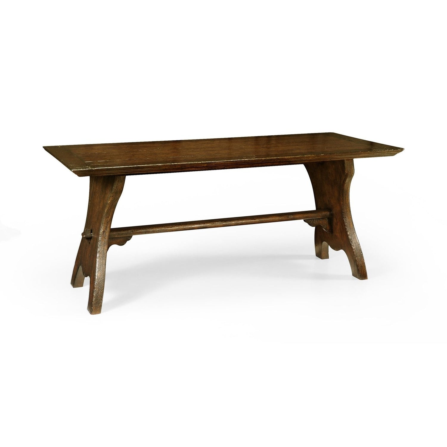 Dark Oak Tavern Dining Table-Jonathan Charles-JCHARLES-494440-52L-TDO-Dining TablesMedium-1-France and Son