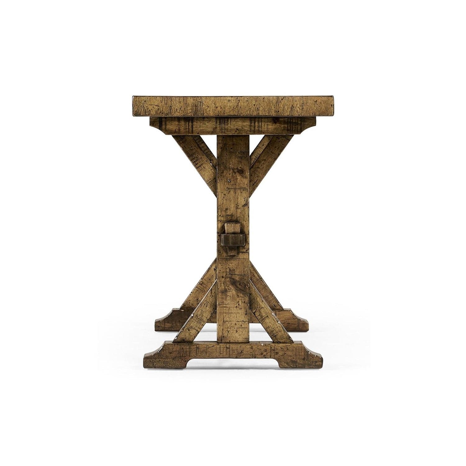 Topped Bench-Jonathan Charles-JCHARLES-491088-DTM-BenchesMedium Driftwood-3-France and Son