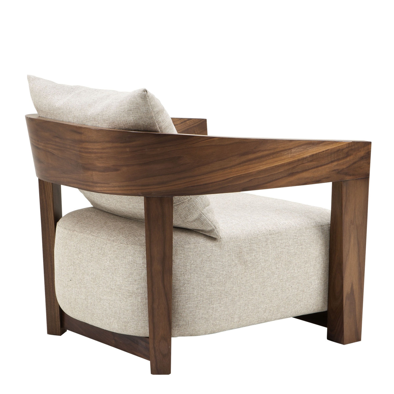 Chair Rubautelli - Walnut Veneer-Eichholtz-EICHHOLTZ-A109023-Lounge Chairs-3-France and Son