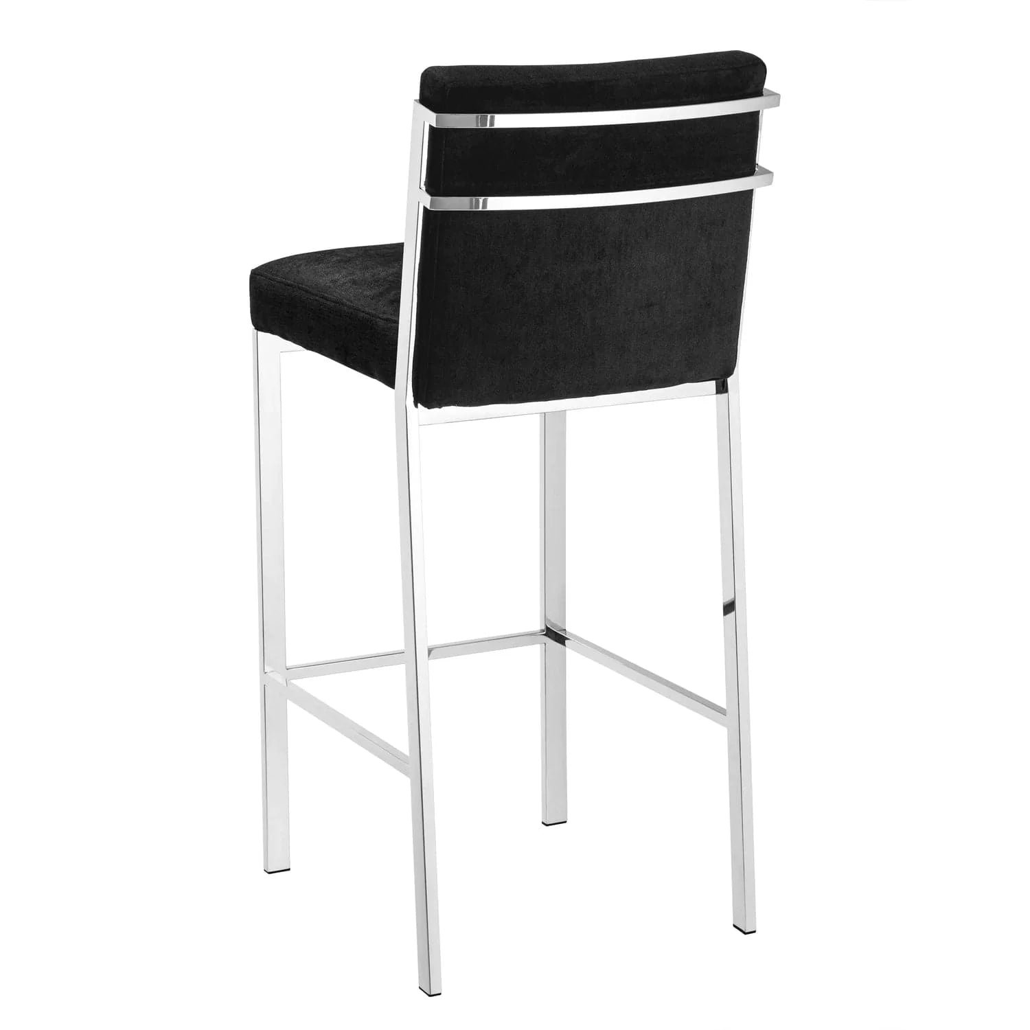 Bar Stool Scott-Eichholtz-EICHHOLTZ-A111419-Bar StoolsGold finish / Black Velvet-8-France and Son