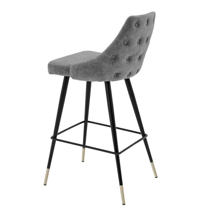 Bar Stool Cedro-Eichholtz-EICHHOLTZ-A112058-Bar StoolsClarck grey-3-France and Son