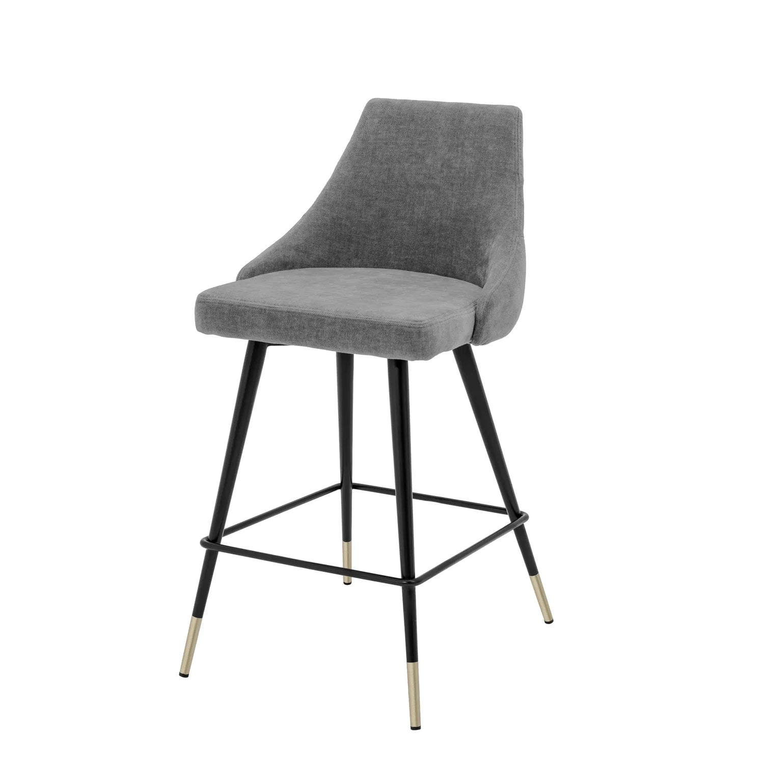 Counter Stool Cedro-Eichholtz-EICHHOLTZ-A112059-Bar StoolsGrey-4-France and Son