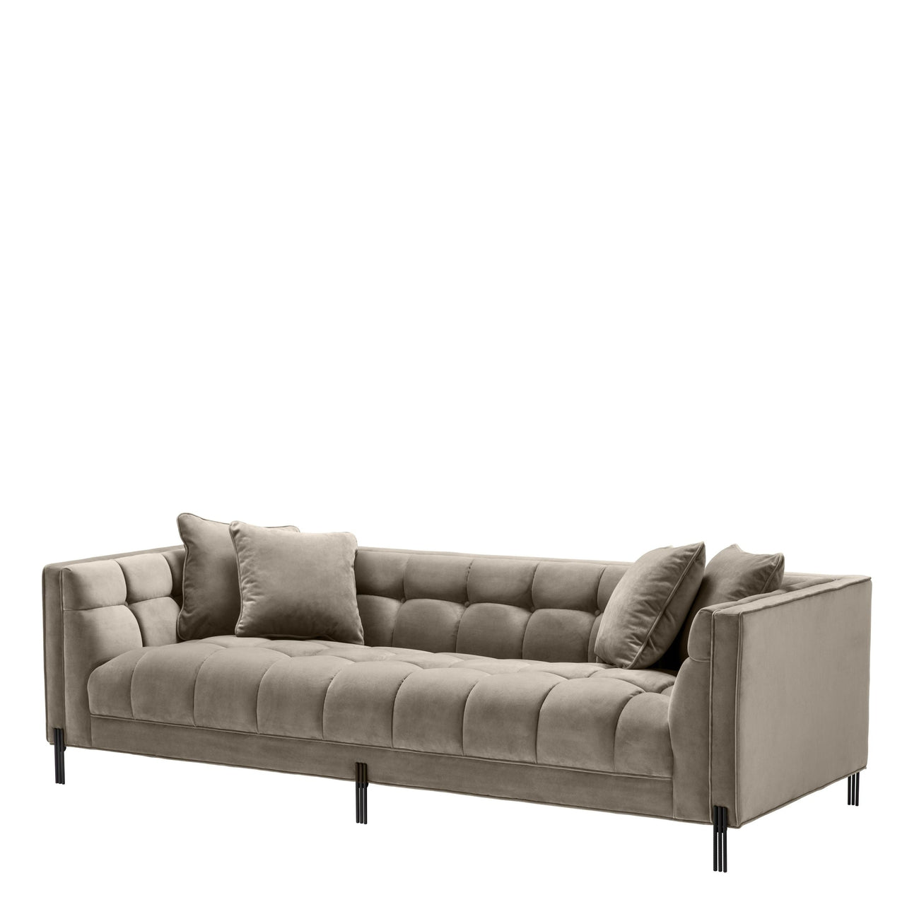 Sofa Sienna-Eichholtz-EICHHOLTZ-A113384-SofasSavona Greige Velvet-11-France and Son