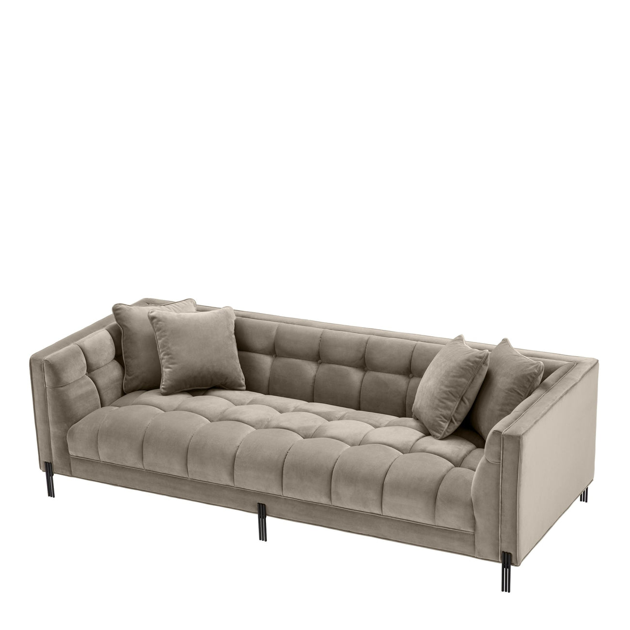 Sofa Sienna-Eichholtz-EICHHOLTZ-A113187-SofasSavona Grey Velvet-14-France and Son