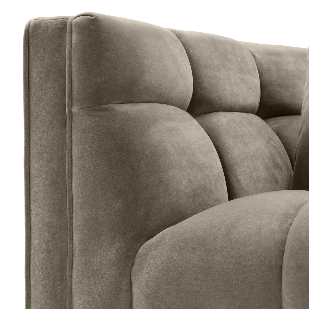 Sienna Chair-Eichholtz-EICHHOLTZ-A113196-Lounge ChairsSavona Grey Velvet-11-France and Son