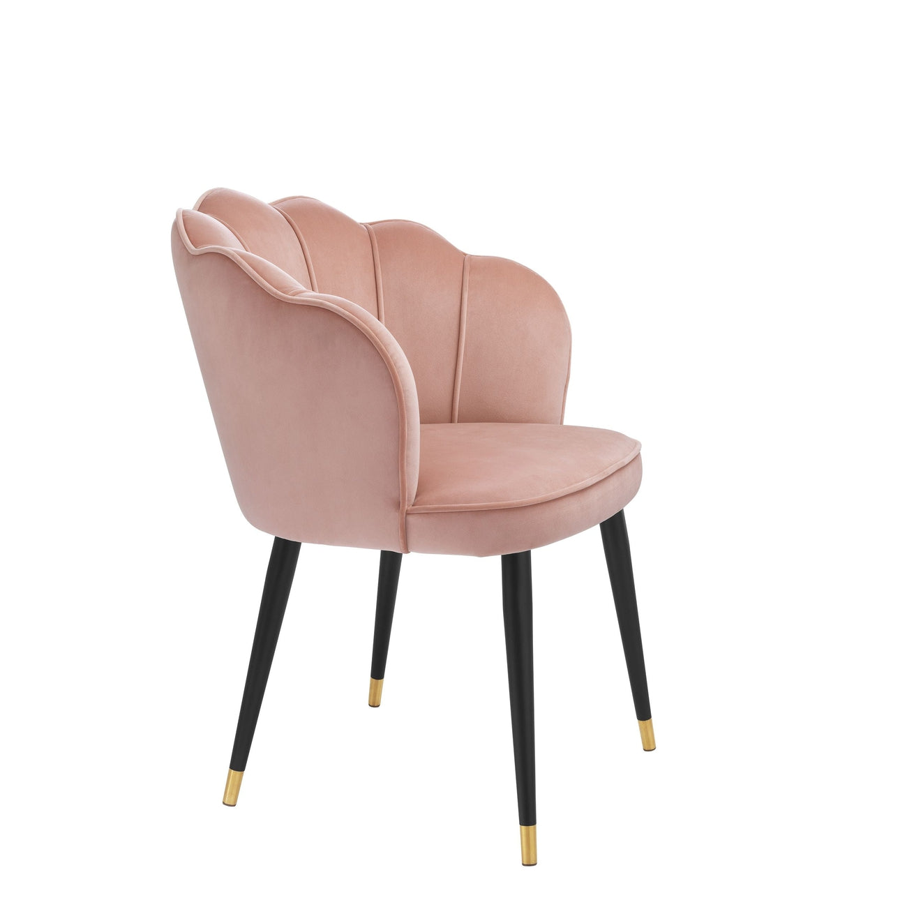 Dining Chair Bristol-Eichholtz-EICHHOLTZ-A113542-Dining ChairsSavona Nude Velvet-4-France and Son