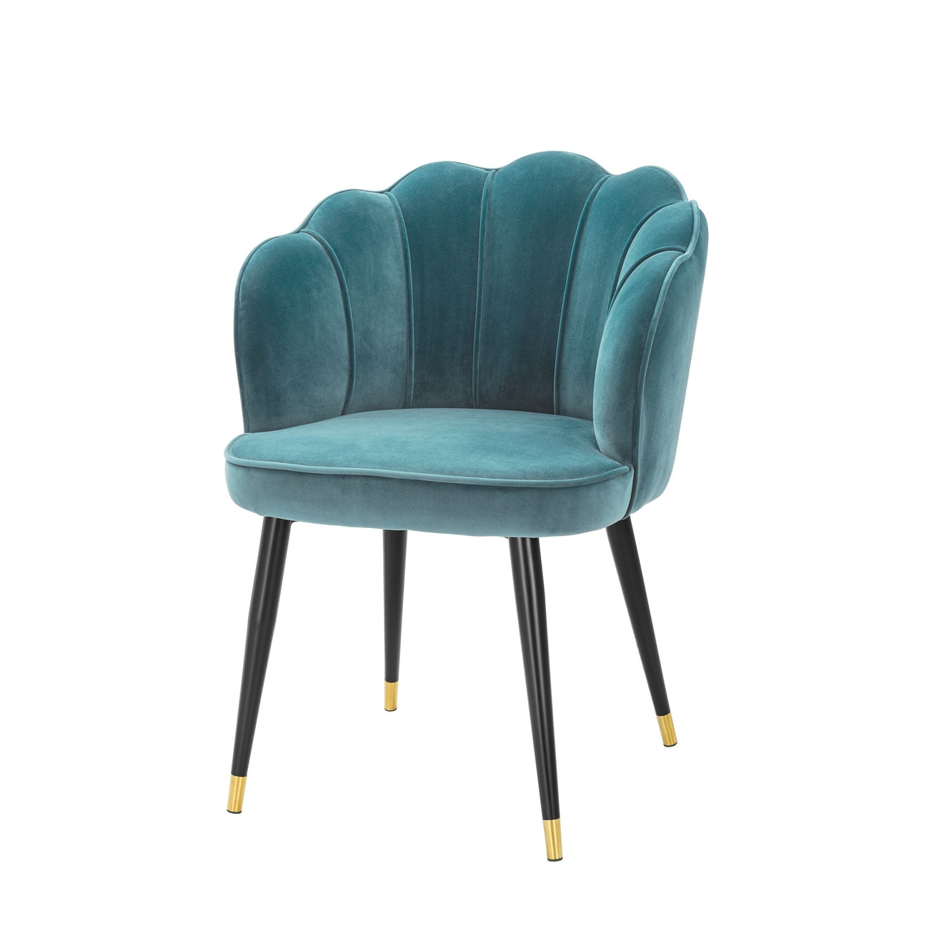 Dining Chair Bristol-Eichholtz-EICHHOLTZ-A113543-Dining ChairsSavona Sea Green Velvet-5-France and Son