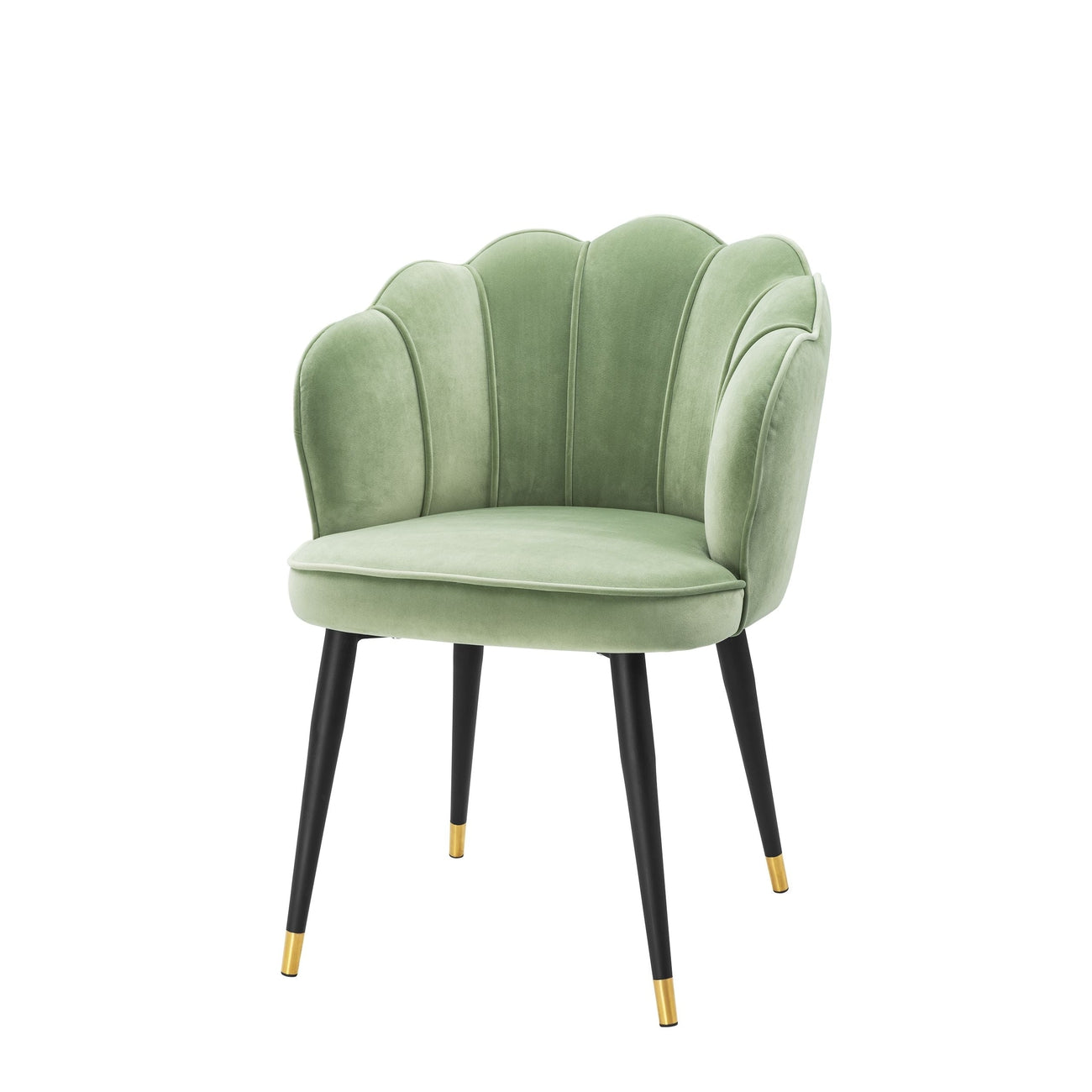 Dining Chair Bristol-Eichholtz-EICHHOLTZ-A113544-Dining ChairsSavona Pistache Green Velvet-9-France and Son