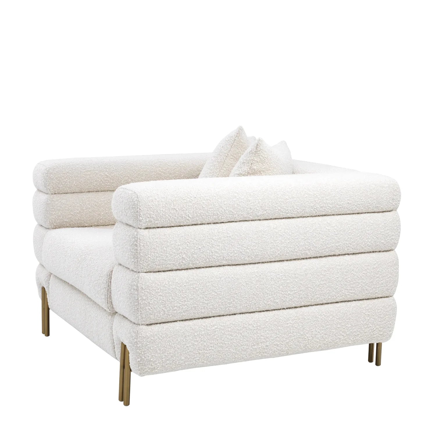 Chair York-Eichholtz-EICHHOLTZ-A113841-Lounge ChairsBouclé cream-2-France and Son