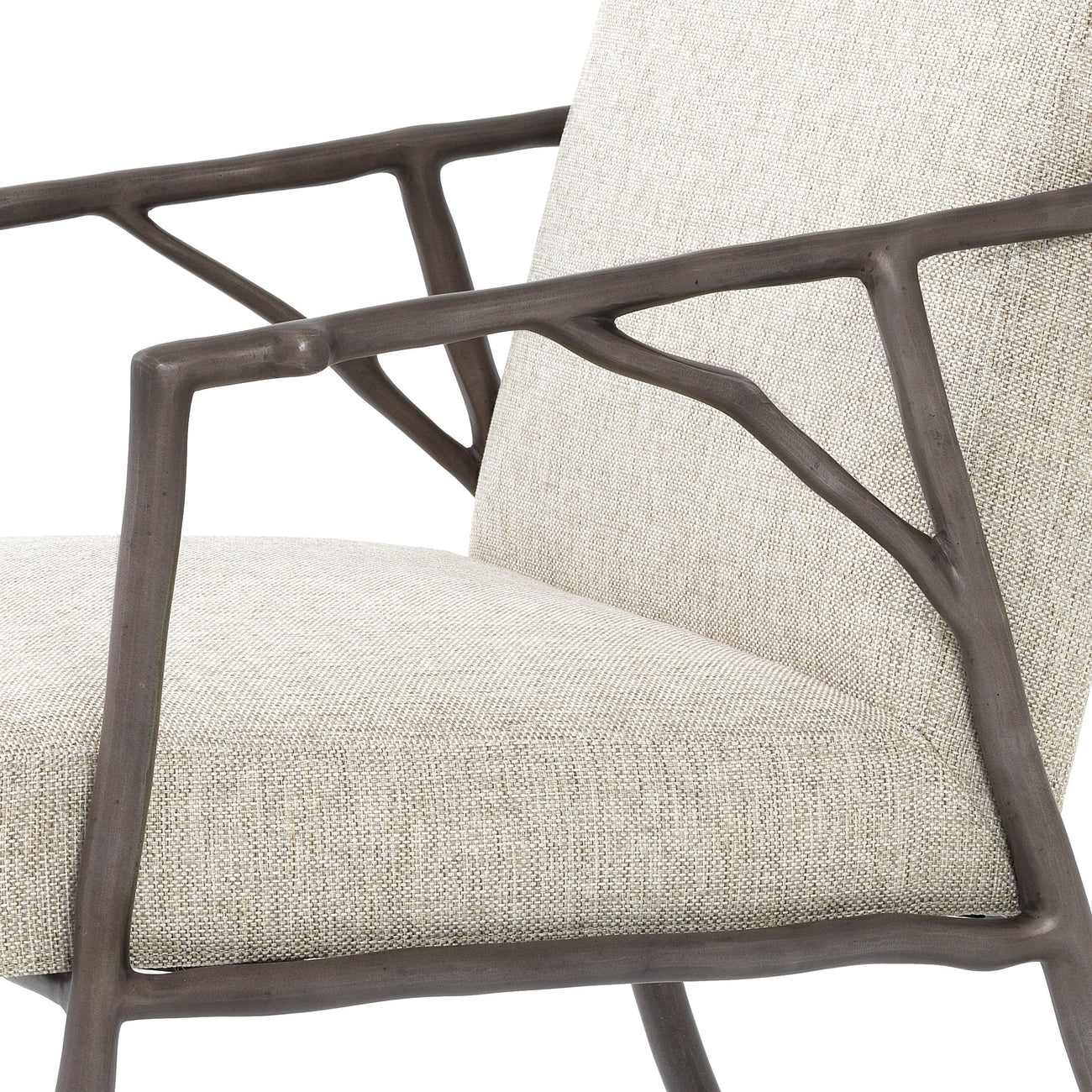 Dining Chair Antico - Medium Bronze Finish-Eichholtz-EICHHOLTZ-A114997-Dining ChairsAbrasia Grey Brown-8-France and Son