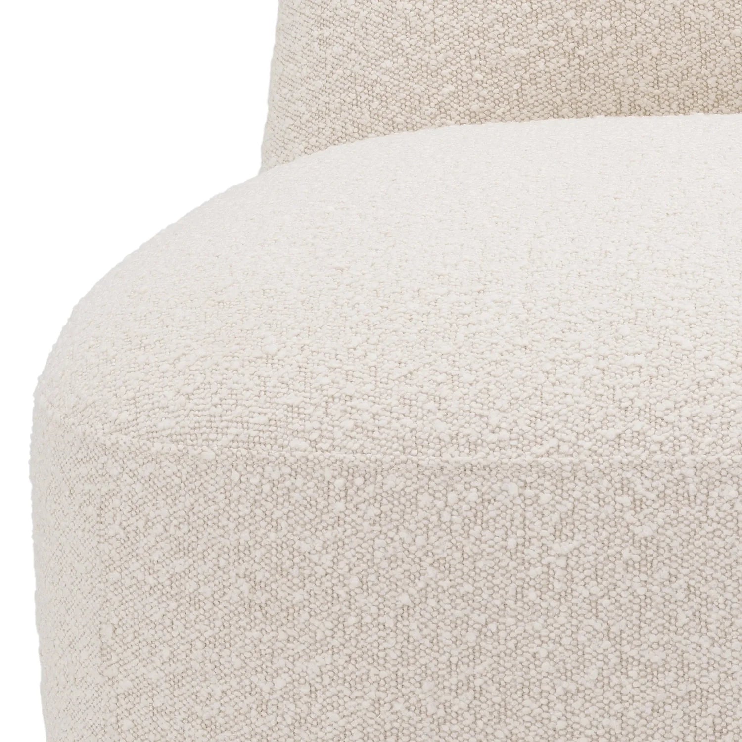 Chair Björn Bouclé Cream-Eichholtz-EICHHOLTZ-A115336-Lounge Chairs-3-France and Son