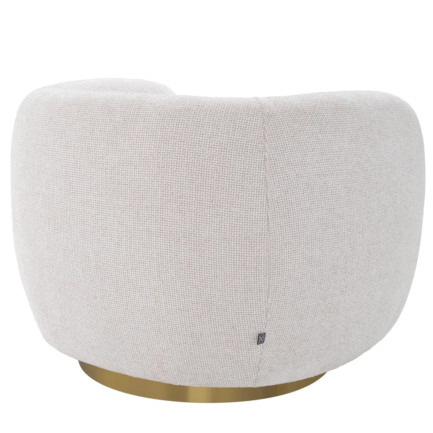 Swivel Chair Roxy Lyssa Off-White-Eichholtz-EICHHOLTZ-A115348-Lounge Chairs-2-France and Son