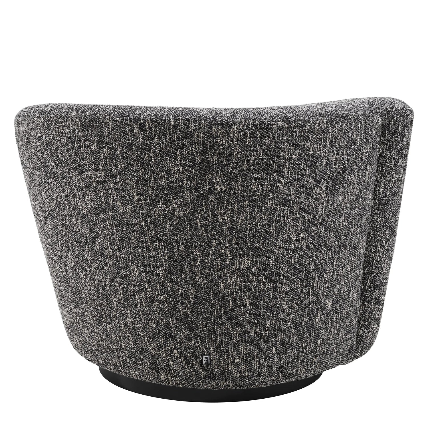 Swivel Chair Colin left Cambon Black-Eichholtz-EICHHOLTZ-A115434-Lounge ChairsLeft-3-France and Son