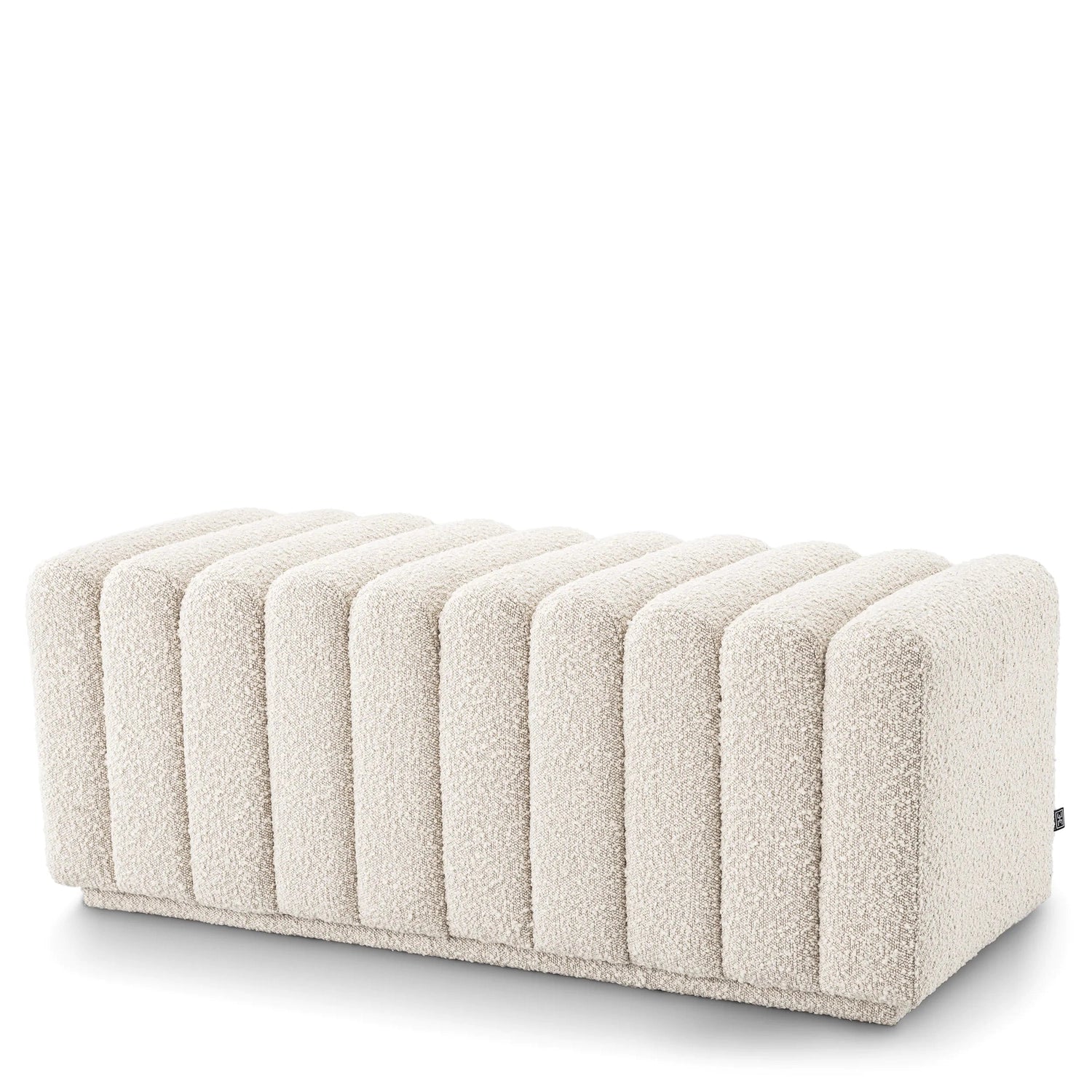 Bench Bente-Eichholtz-EICHHOLTZ-A115494-BenchesBouclé cream-4-France and Son