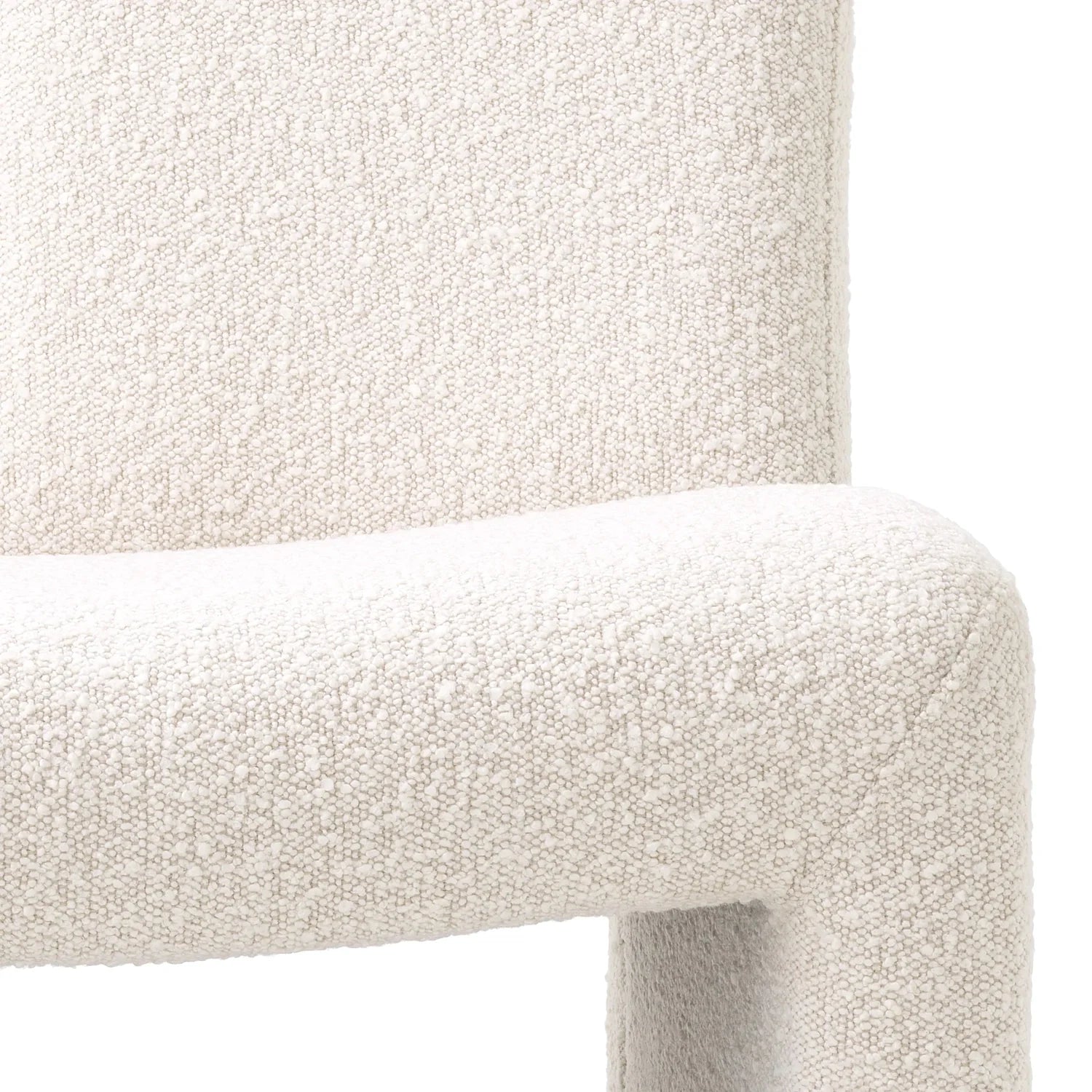 Chair Macintosh Bouclé Cream-Eichholtz-EICHHOLTZ-A116119-Lounge ChairsCream-5-France and Son