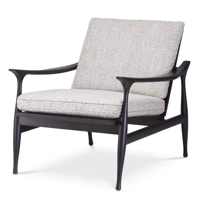 Chair Manzo-Eichholtz-EICHHOLTZ-A116225-Lounge ChairsBouclé Grey-7-France and Son