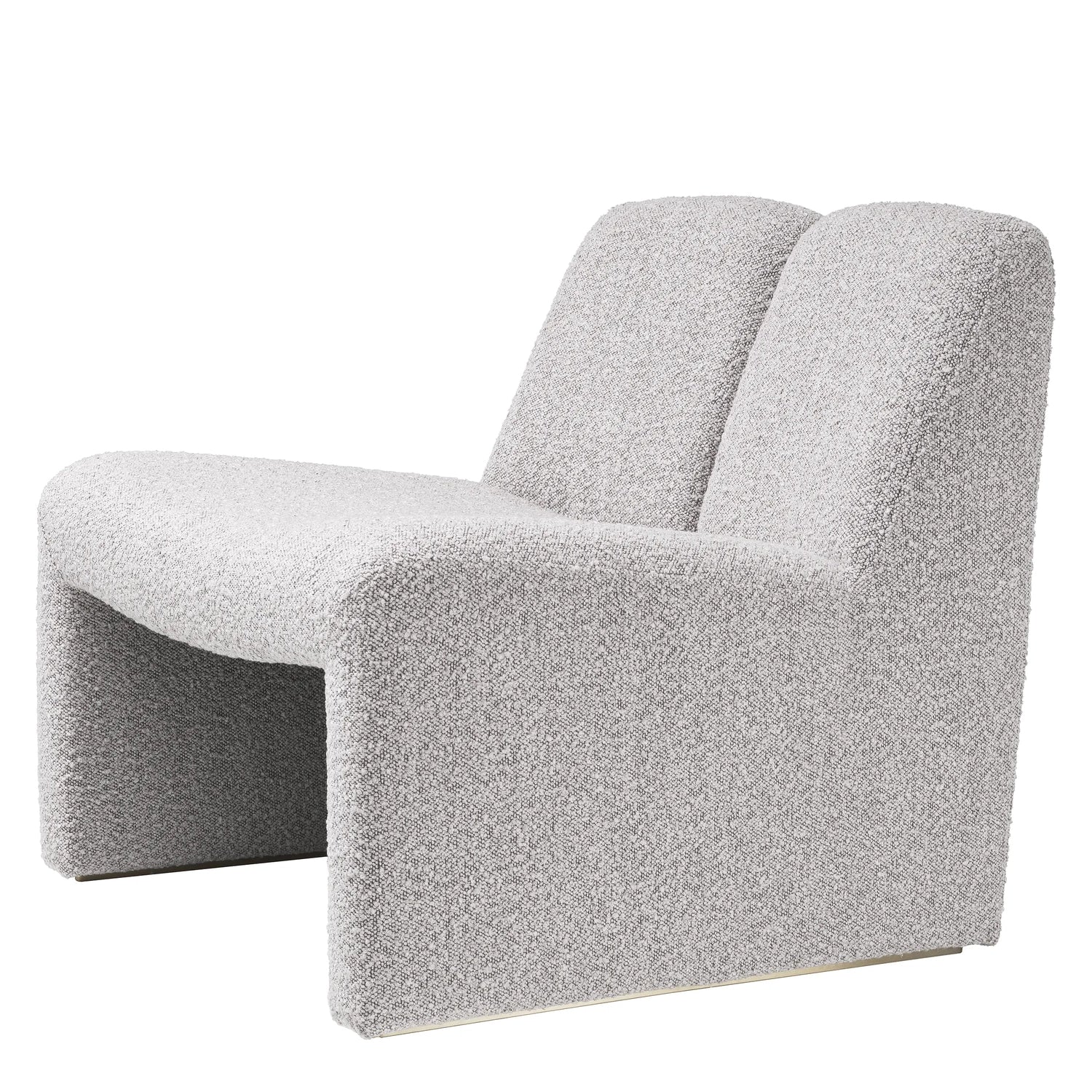 Chair Macintosh Bouclé Cream-Eichholtz-EICHHOLTZ-A116119-Lounge ChairsCream-9-France and Son