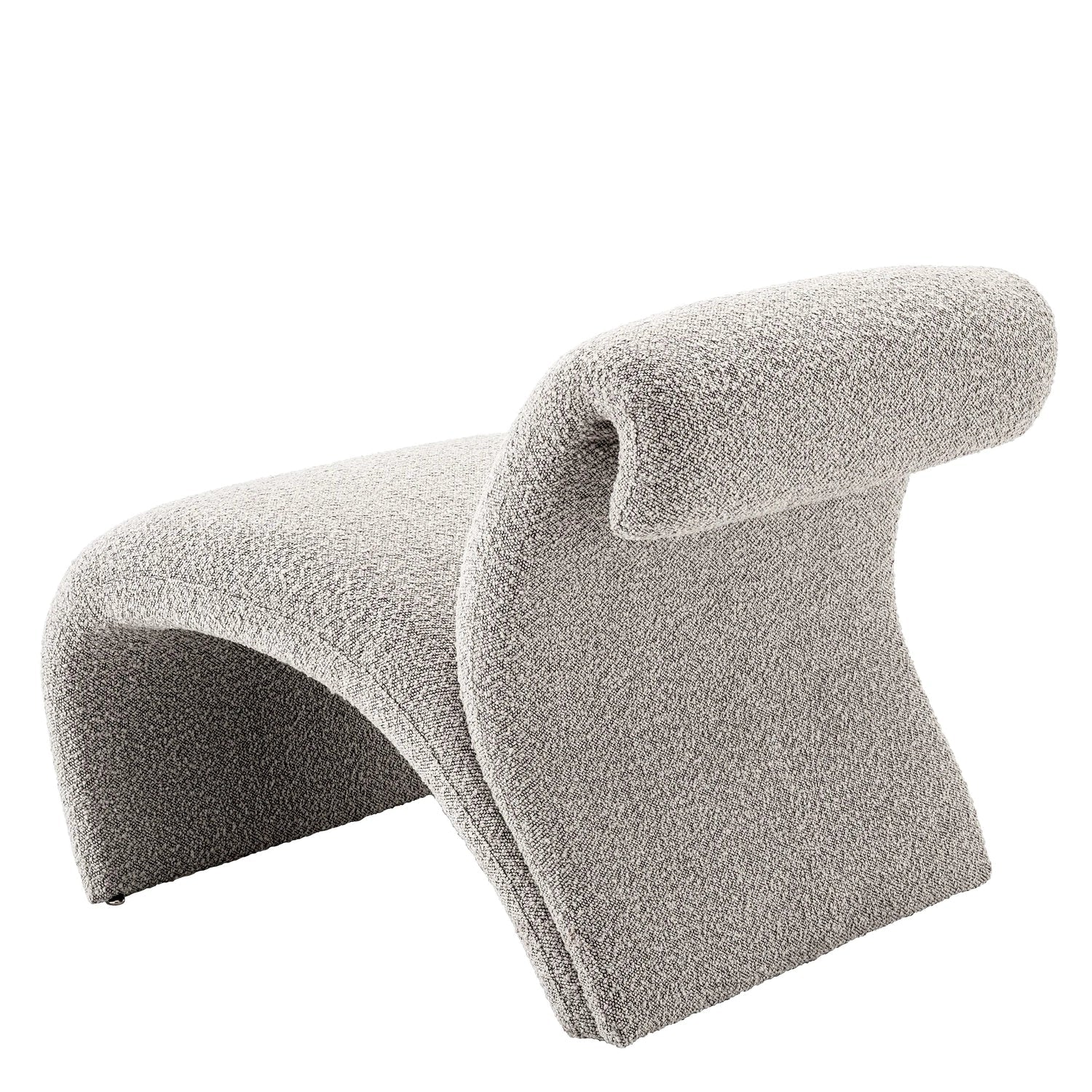 Chair Vignola-Eichholtz-EICHHOLTZ-A116846-Lounge ChairsBouclé Grey-4-France and Son