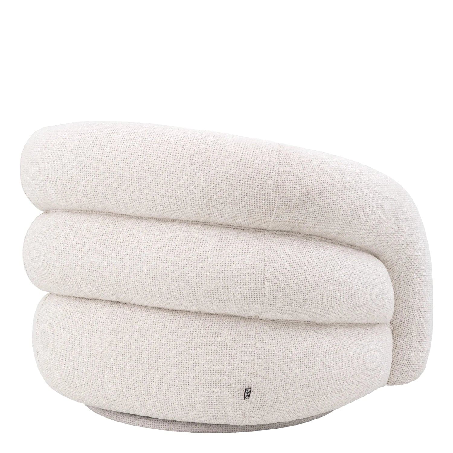 Swivel Chair Novelle-Eichholtz-EICHHOLTZ-A117011-Lounge ChairsOff-White-3-France and Son