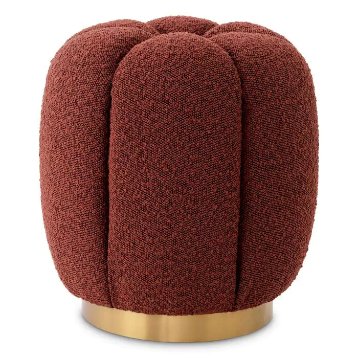 Stool Orchanic-Eichholtz-EICHHOLTZ-A117110-Stools & OttomansRouge-3-France and Son