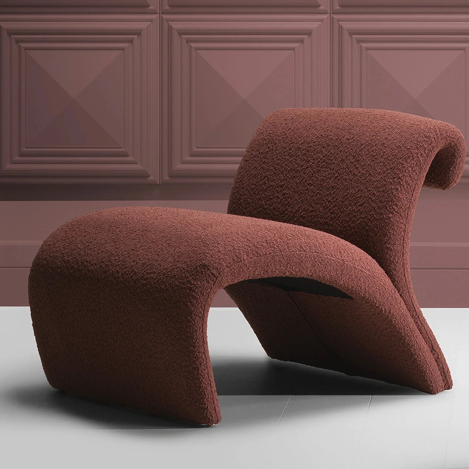 Chair Vignola-Eichholtz-EICHHOLTZ-A116846-Lounge ChairsBouclé Grey-3-France and Son