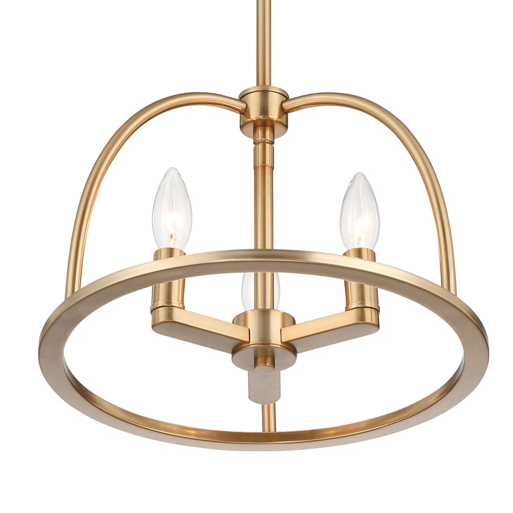 Abbott 3 Light Chandelier-Crystorama Lighting Company-CRYSTO-ABB-3003-BK-ChandeliersBlack-4-France and Son