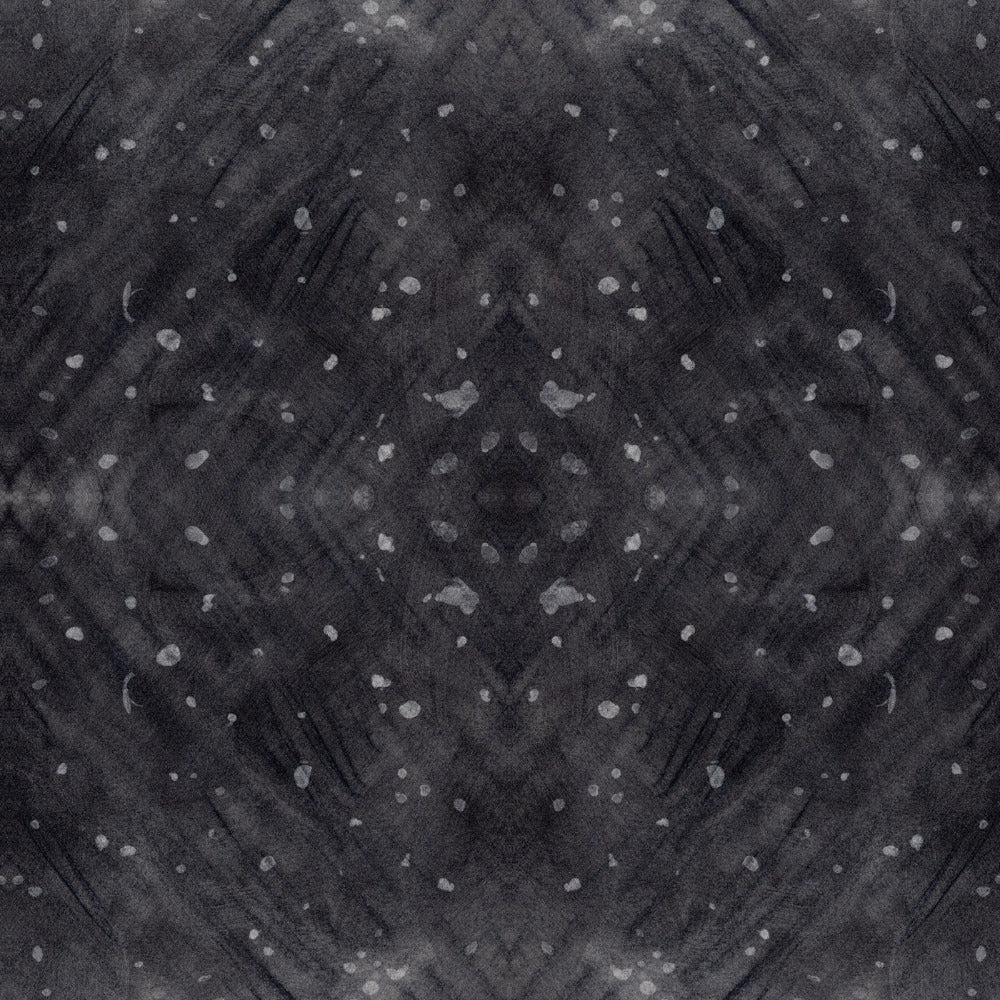 Celestial Diamond Wallpaper-Mitchell Black-MITCHB-WCAB435-PM-10-Wall DecorPatterns Black-Premium Matte Paper-1-France and Son