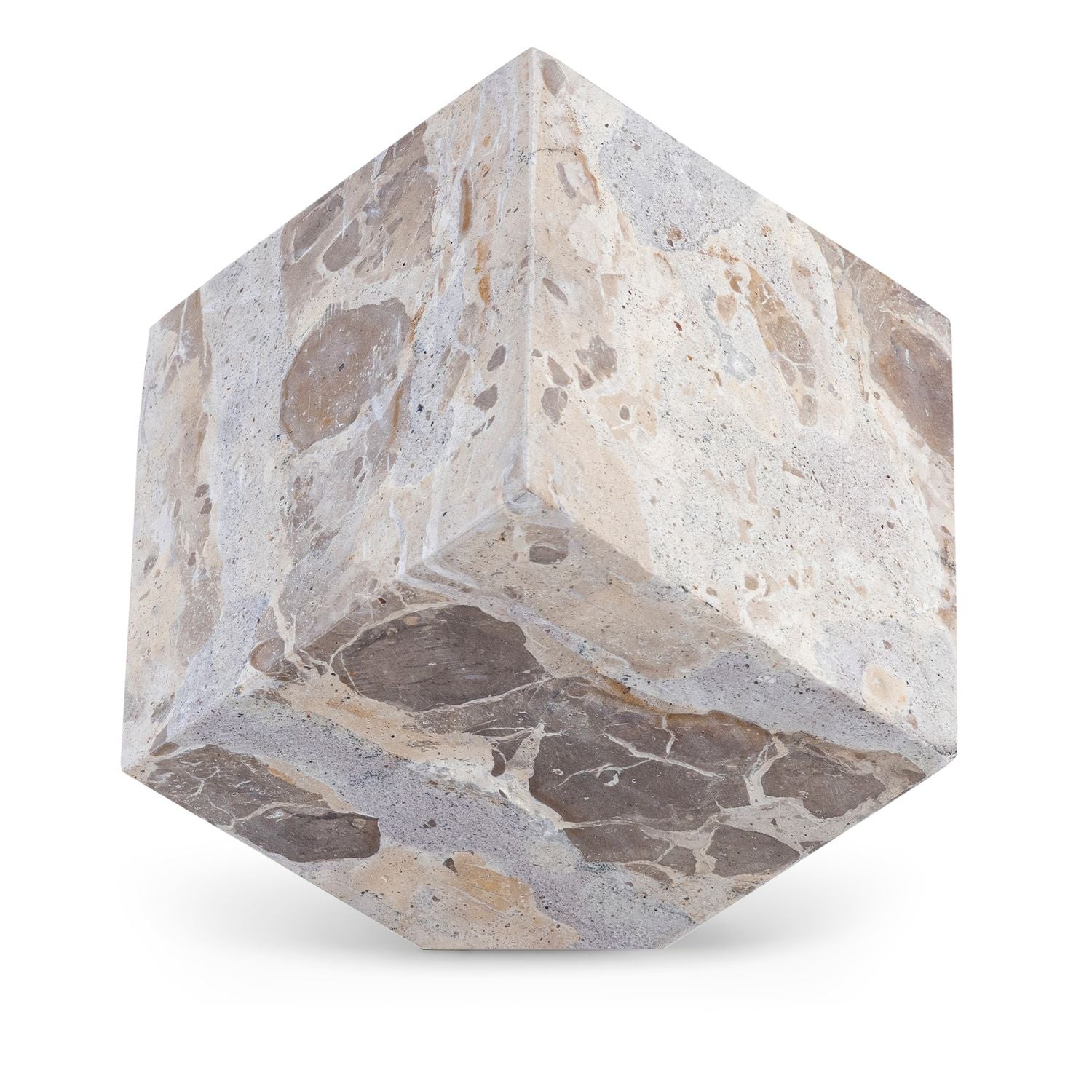 Block Genuine Marble Decorative Cube