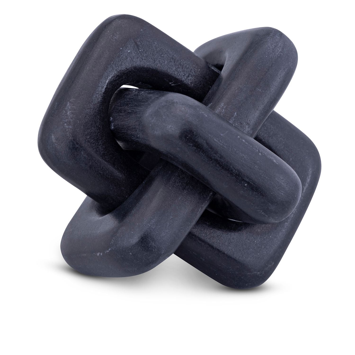 Bond Genuine Marble Decorative Knot — Black