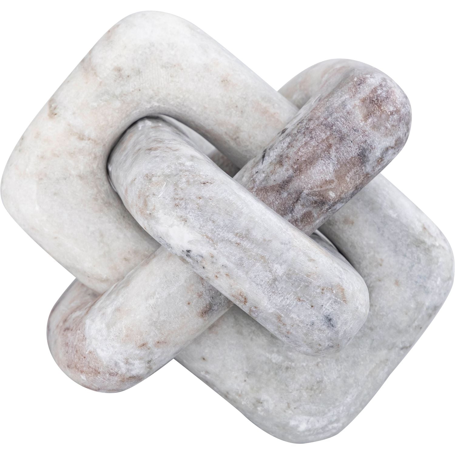 Bond Genuine Marble Decorative Knot — Brown