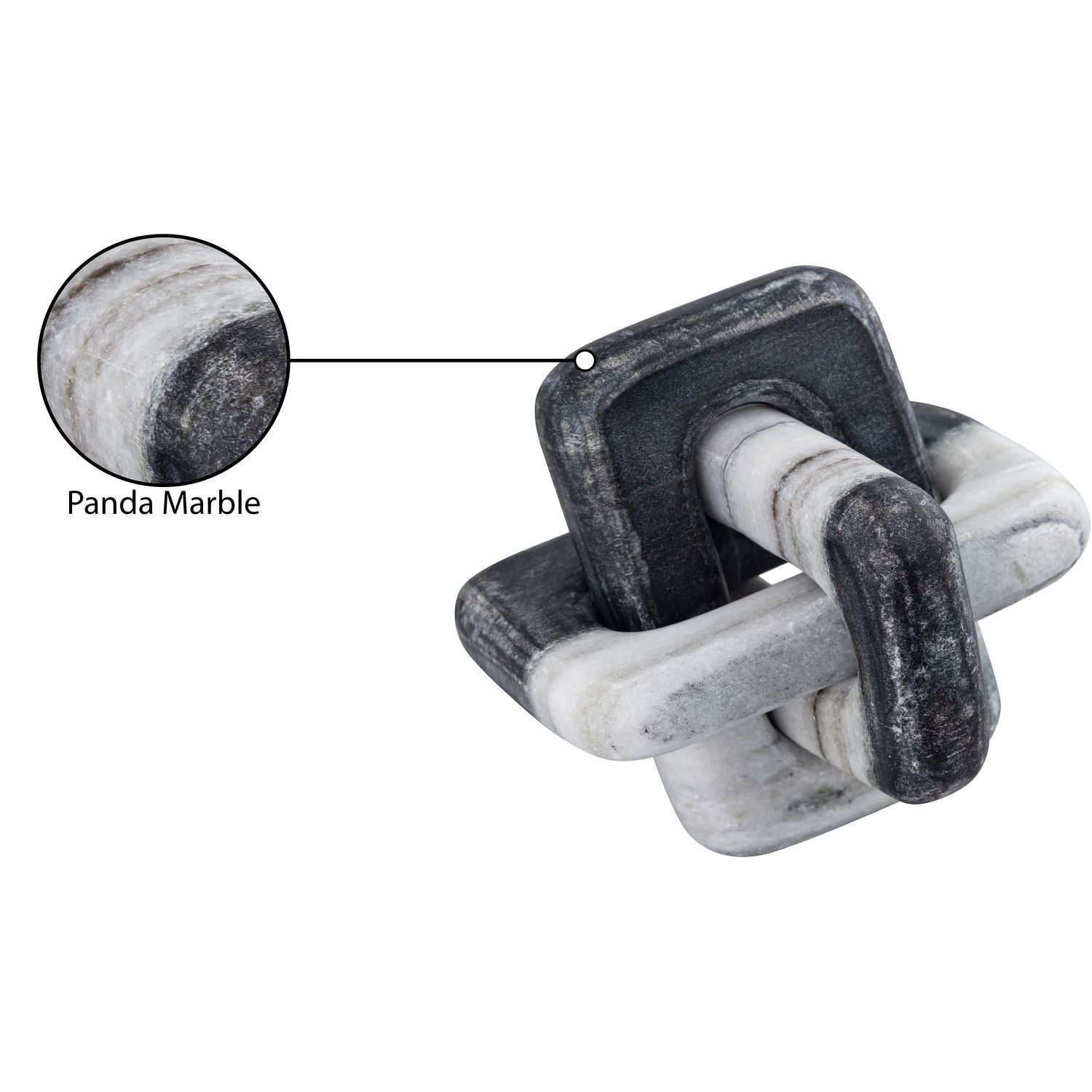 Bond Genuine Marble Decorative Knot — Panda